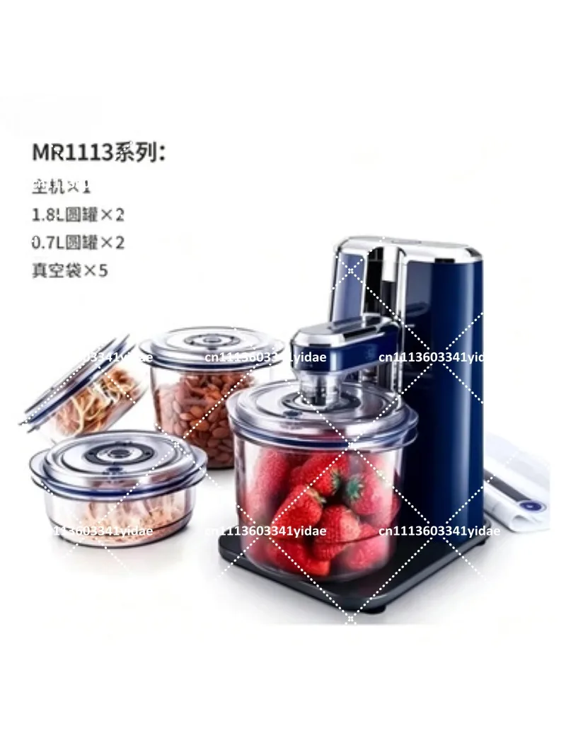 Electric Vacuum Sealer Machine for Home Kitchen Food Preservation Sealing System