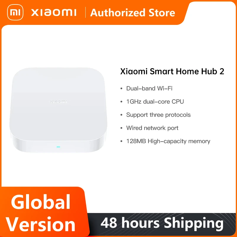 Умный домашний хаб Xiaomi 2 с двойным Wi-Fi 5G, портом RJ45, Bluetooth Mesh, Zigbee 3.0, интеллектуальный хаб Mijia, проводная сеть, шлюз Mijia