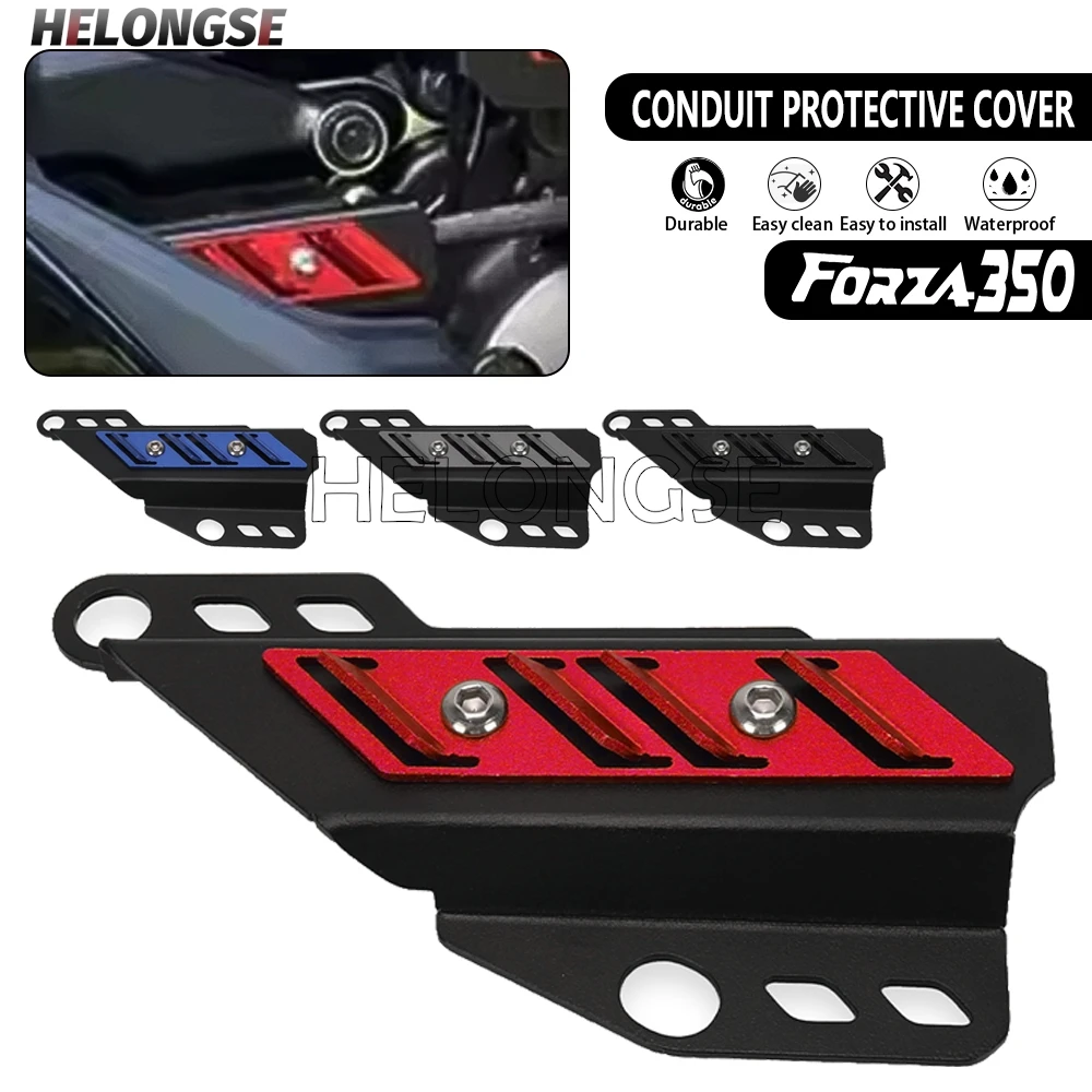 

For Honda For**350 NSS 350 Conduit Protective cover 2026 2025 NSS350 Motorcycle Shield Cover Exhaust Pipe Protector Accessories