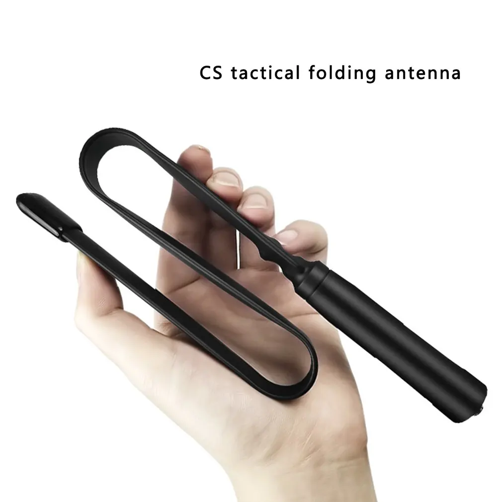 Collapsible Antenna Folding Gain Antenna Suitable For CS Walkie-talkie SMA Female UV-5R UV Dual Section Dropshipping Wholesale