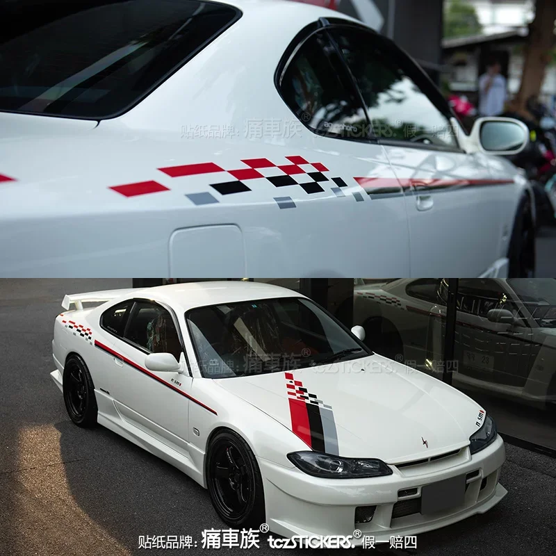 Car stickers FOR nissan s15 silvia body exterior decoration resumption sporty Vinyl Decal accessories