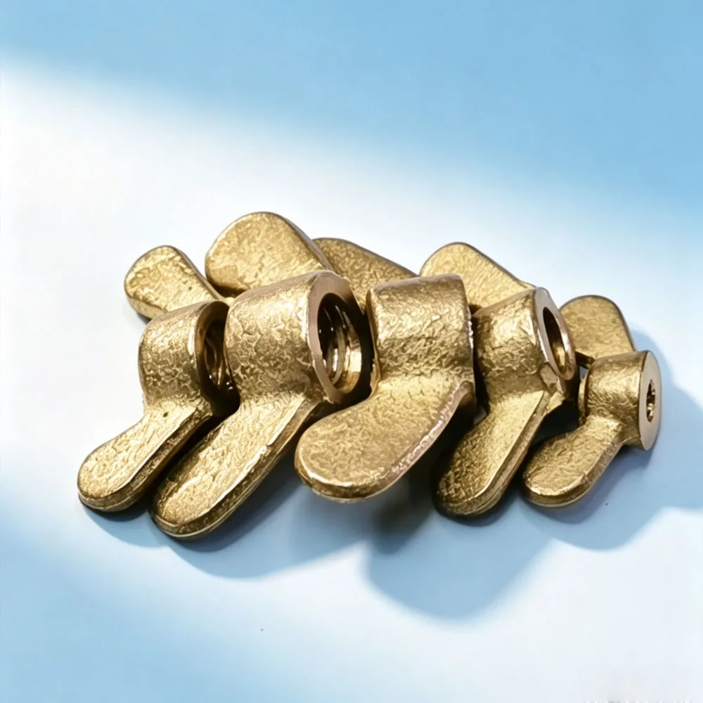 Brass Wing Nuts GB62 Standard, Hand Tighten Butterfly Nut M3 M4 M5 M6 M8 M10 M12 M14 M16