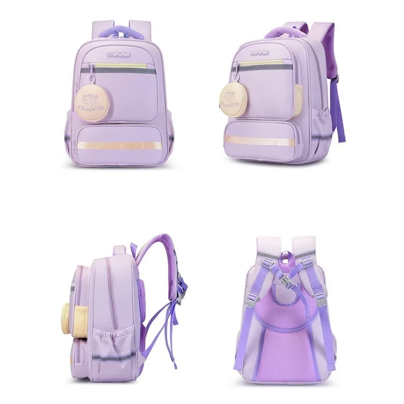 Cartoon Cute Kids Backpack Primary Students Schoolbags Boy Girl Rucksack Lightweight Waterproof Book Bag Outdoor Travel Backpack