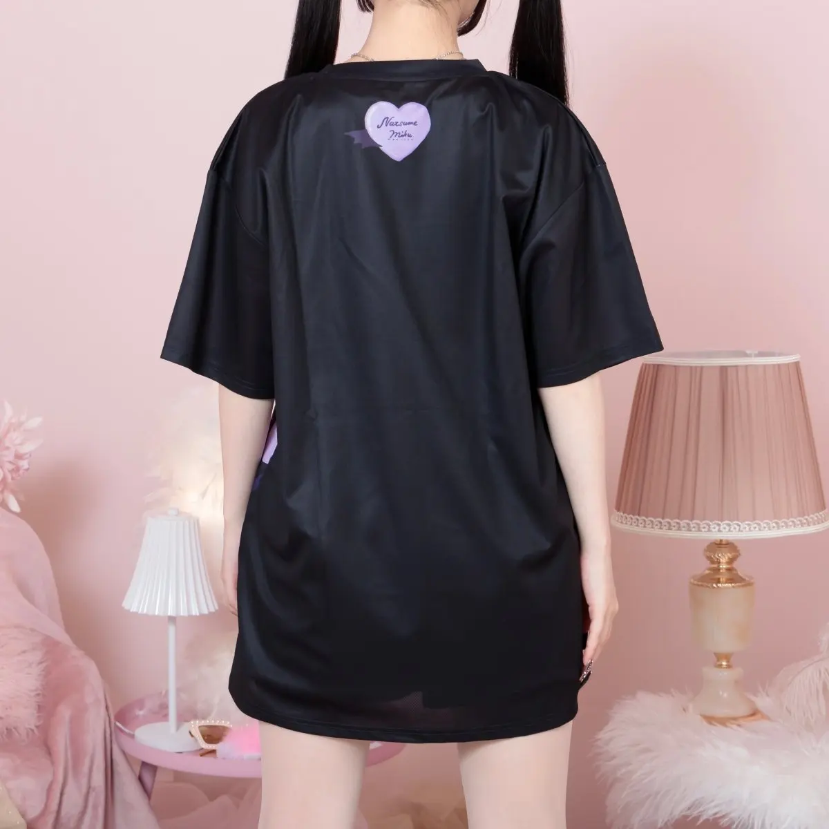 2026 Spezieller japanischer Landmine-Style Anime-Druck Lockerer Kurzarm Zweiteiler für Erwachsene/Kinder Y2K Harajuku Subkultur Lockerer T-Shirt – Detail 8
