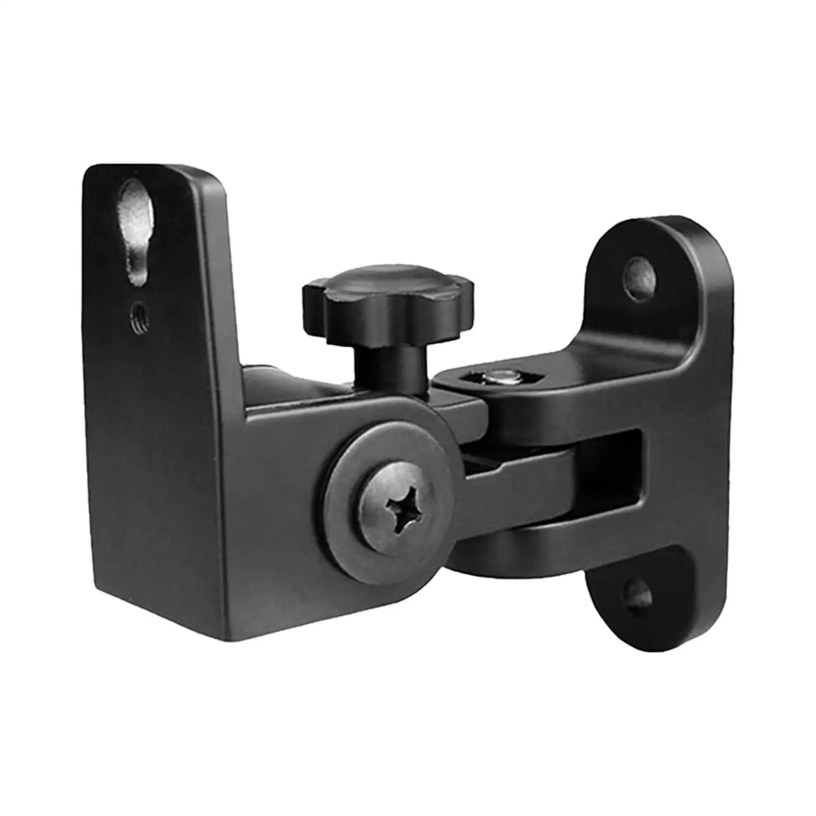 Speaker Wall Mount Angle Adjustable Speaker Holder Sturdy Bookshelf Speaker Wall Mount Bracket for Wall Living Room Bedroom