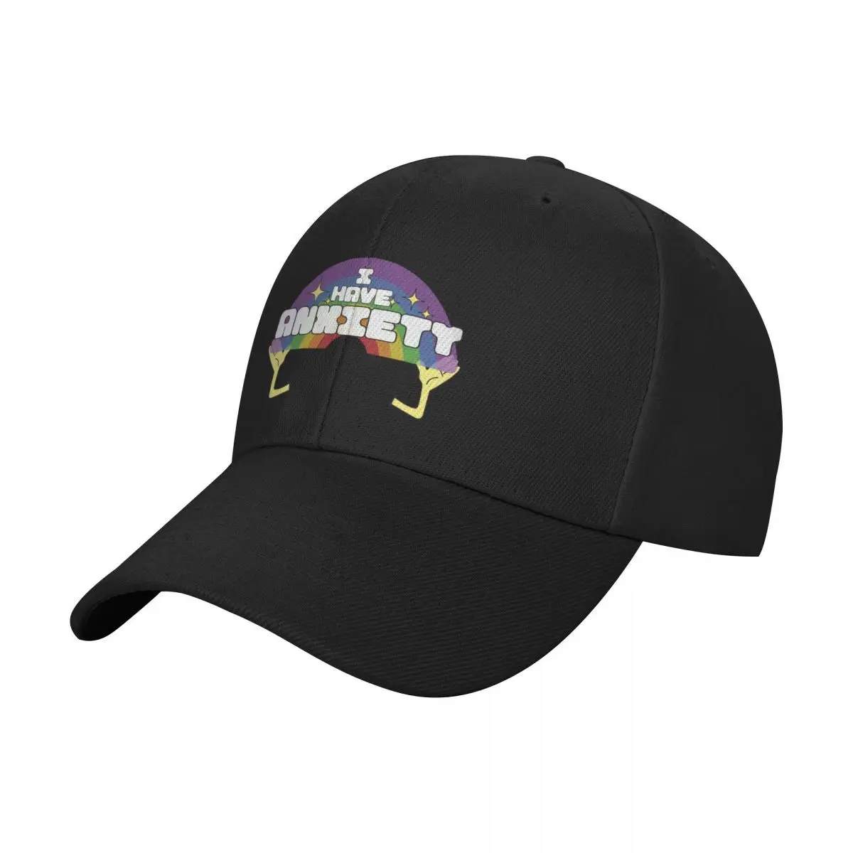 

Colourful Anxiety Baseball Cap Golf Hat Streetwear Sun Hat For Children Icon Hats Man Women's