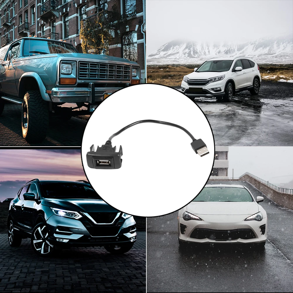 سيارة داش داش فلوش محول تمديد كابل USB ، تويوتا فورتشر-من تويوتا