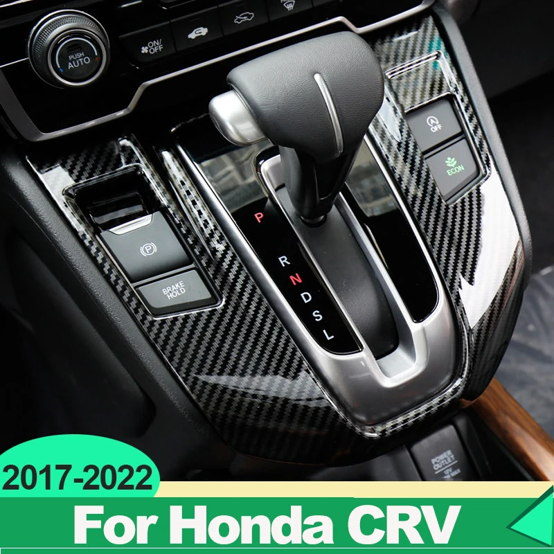 Dla Honda CRV CR-V 2017 2018 2019 2020 2021 2022 ABS Panel zmiany biegów samochodowe pokrywa pojemnika na wodę akcesoria wykończeniowe