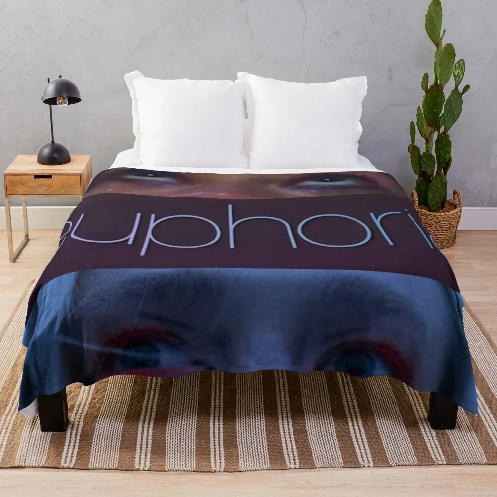 euphoria Throw Blanket Summer Beddings Shaggy blankets and throws Blankets