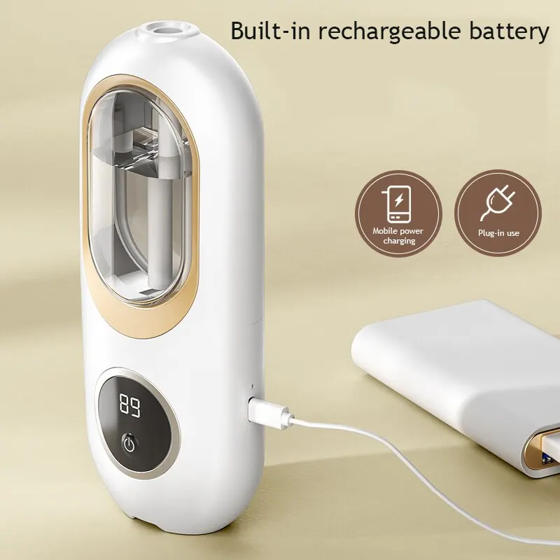 4 أوضاع صانع عطر برذاذ مثبت على الحائط بشاشة ليد ناشر عطري USB جهاز عطري لغرفة المنزل