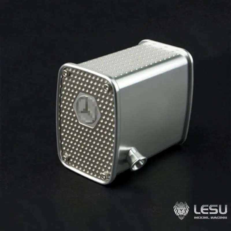 Lesu 1/14 lkw tamiya traktor auspuff tank kipper modell accessoriesG-6050-B