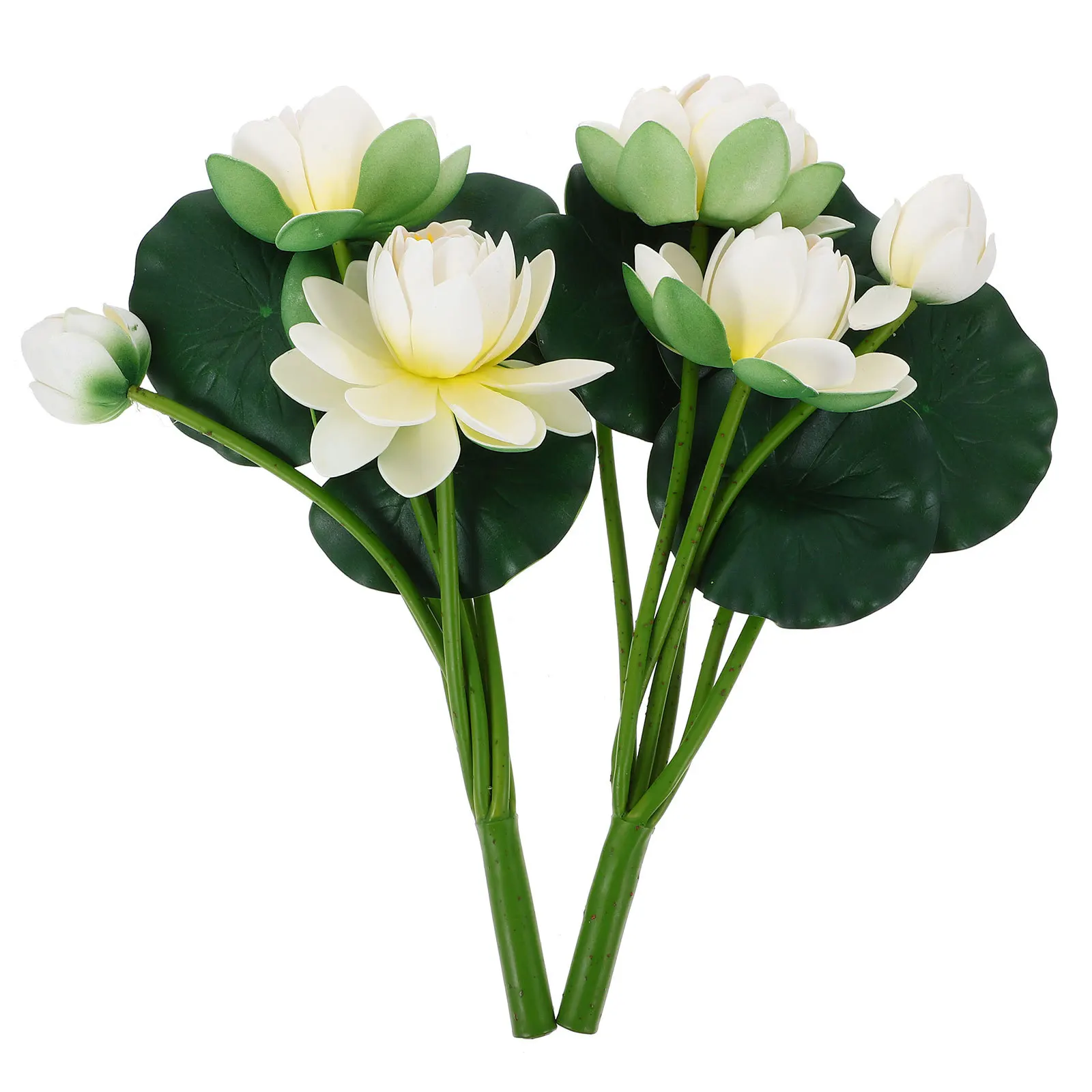 

2pcs Artificial Flower Decoration Simulation Flower Plant Decor Bunches For Home Wedding Office Desktop Plant Decor