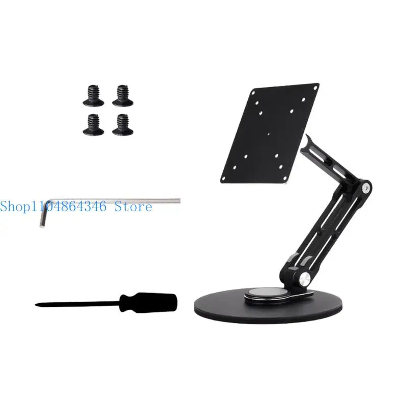 

652F Tablet Holder Support 360 Degree Rotating Desktop Office Convenient Gaming