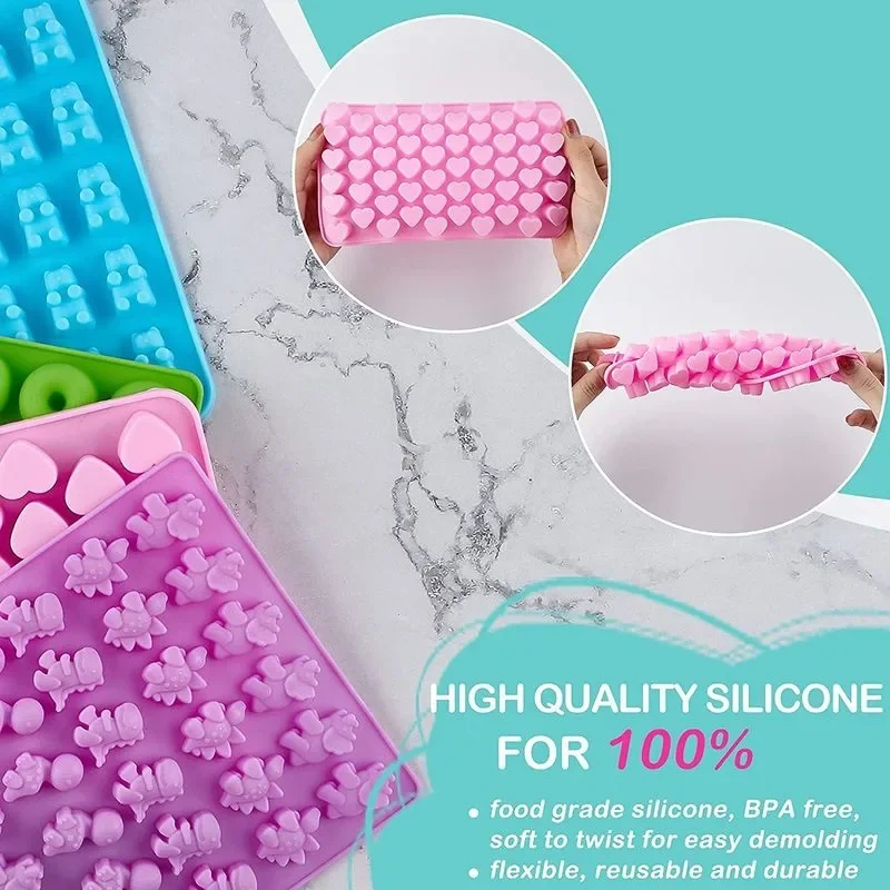 

Форма для конфет с капельницей DIY, силиконовая форма в форме сердца и звезды динозавра, лоток для льда, форма для конфет QQ