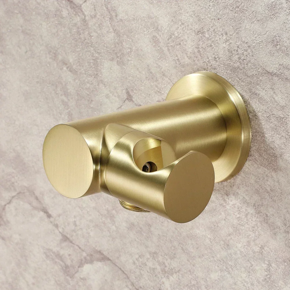 360 Degree Shower Holder Brass Shower Head Holder Freely Adjustable Angle Long-lasting Durability Premium Finish Rust Prevention