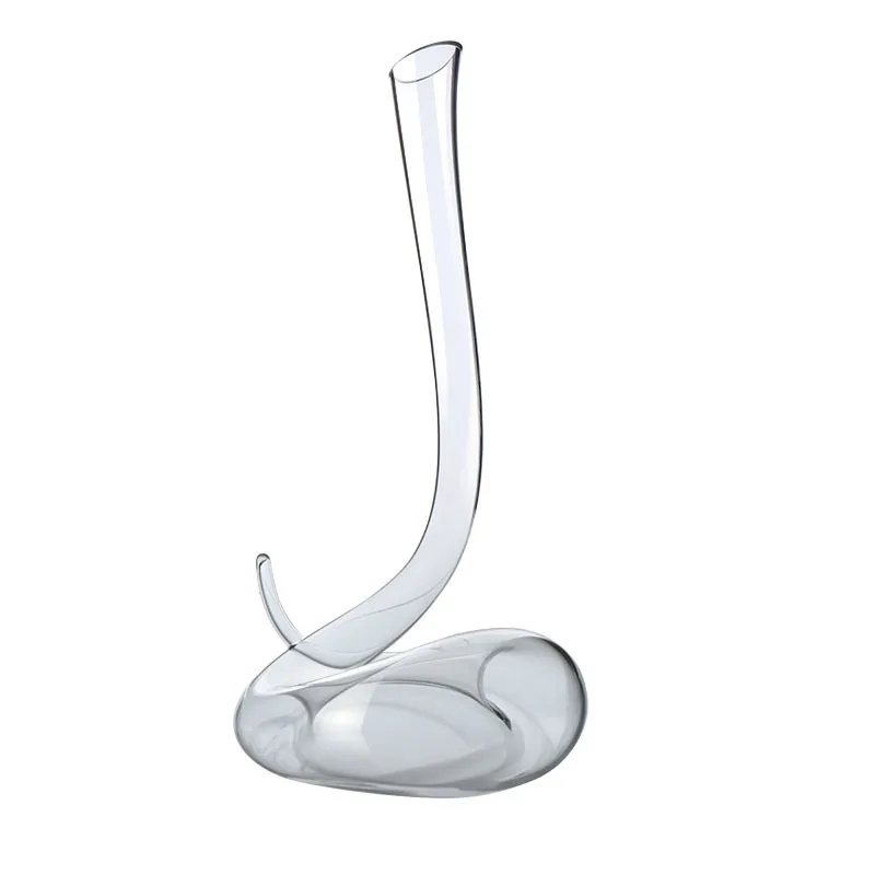 

Creative glass crystal decanter household 6 character snake wine dispenser grapes