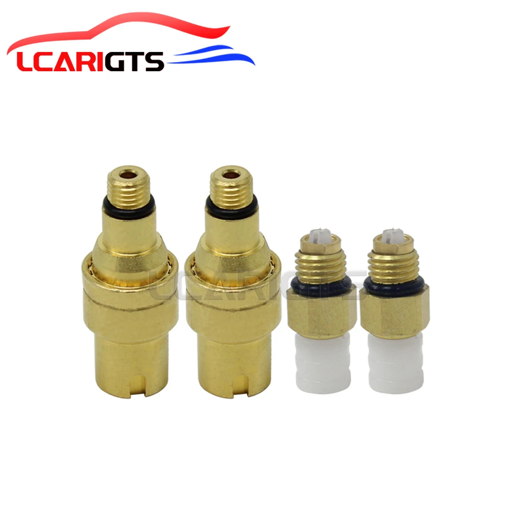 

For Mercedes W220 S Class S320 S350, Rear Air Pressure Valve +M8 Air Connector Brass Fittings, OEM 2203205013 2203202338