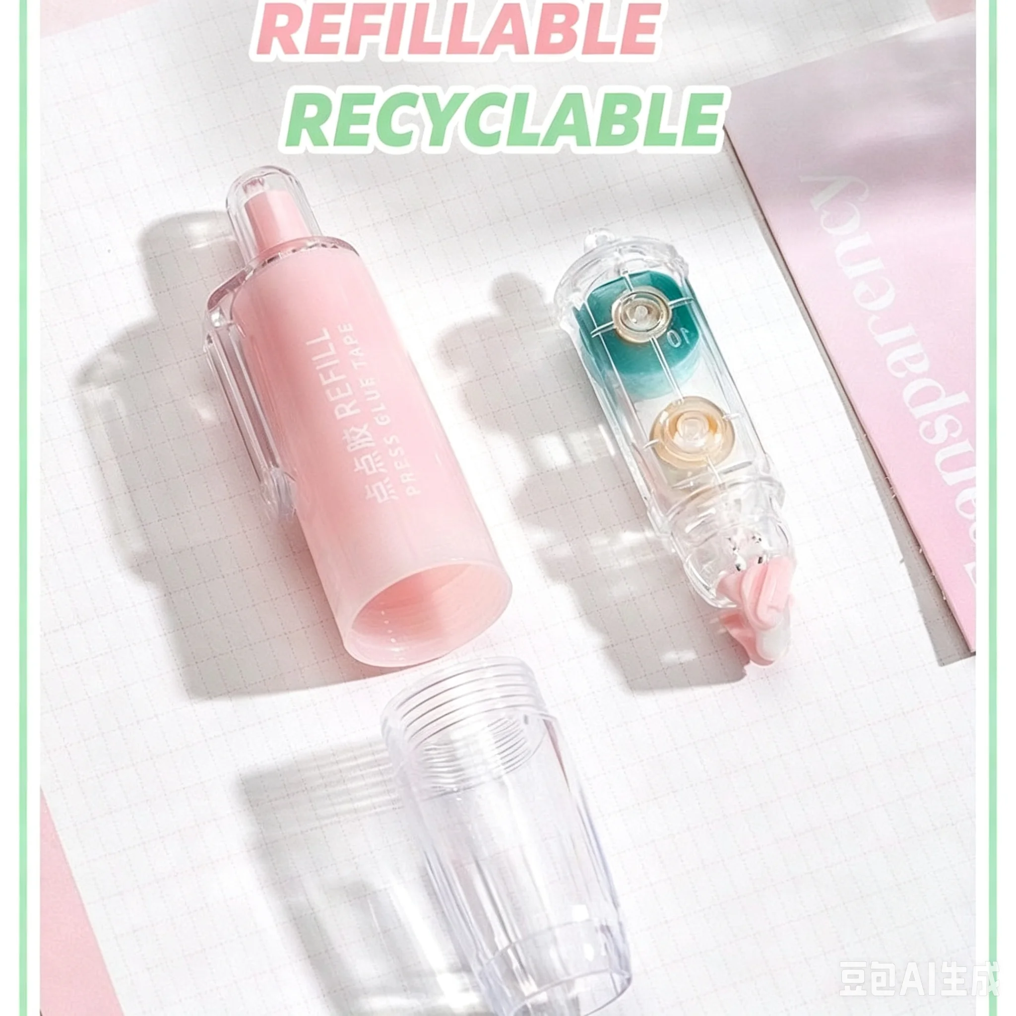 4Pcs Retractable Dot Glue Tape - Glue Stick Pack review and price