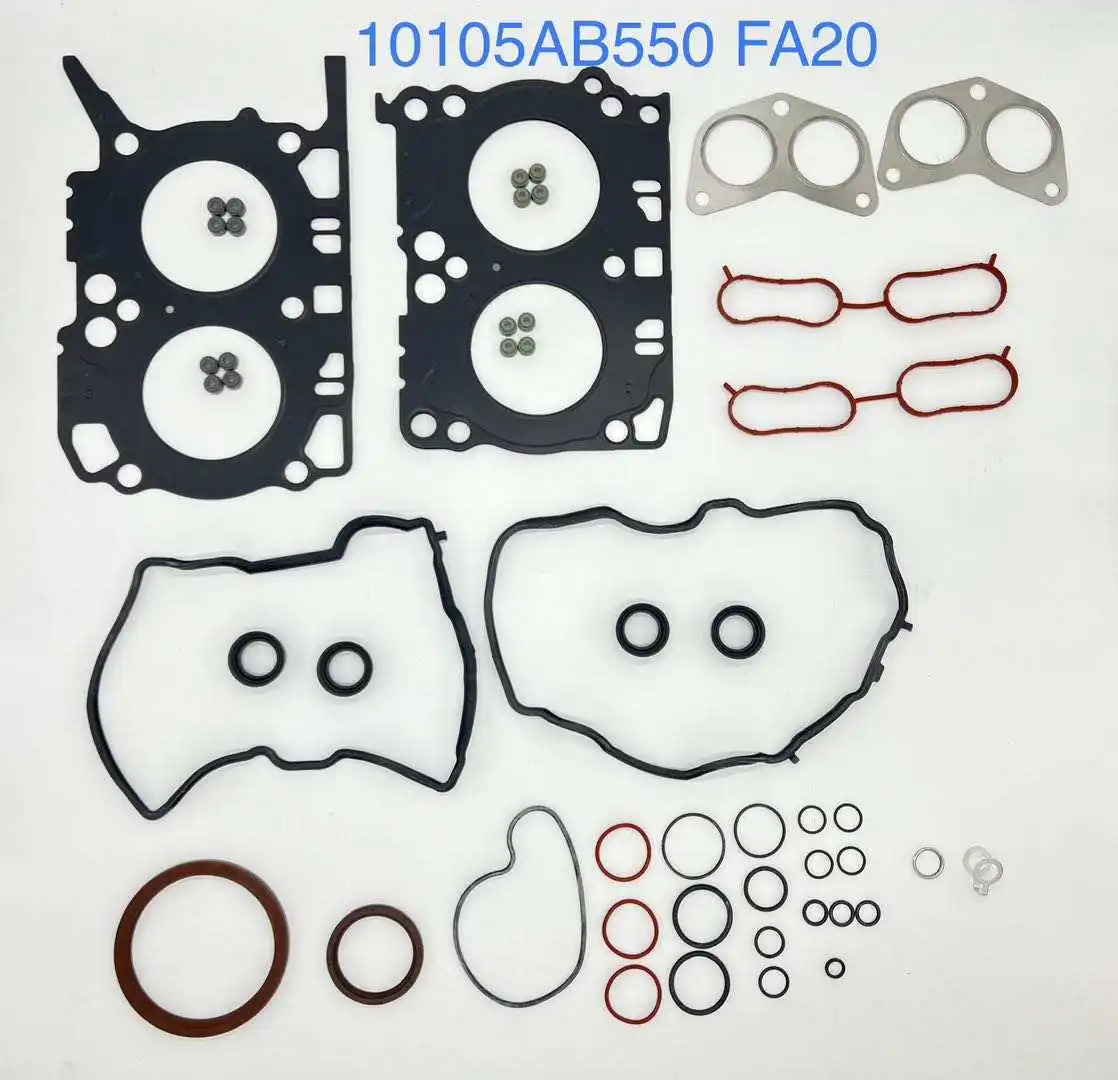 

Guaranteed FA20 Engine Repair Parts Head Gasket Valve Cover Gasket Full Gasket Repair Set for Subaru FA20 2.0T OE 10105AB550