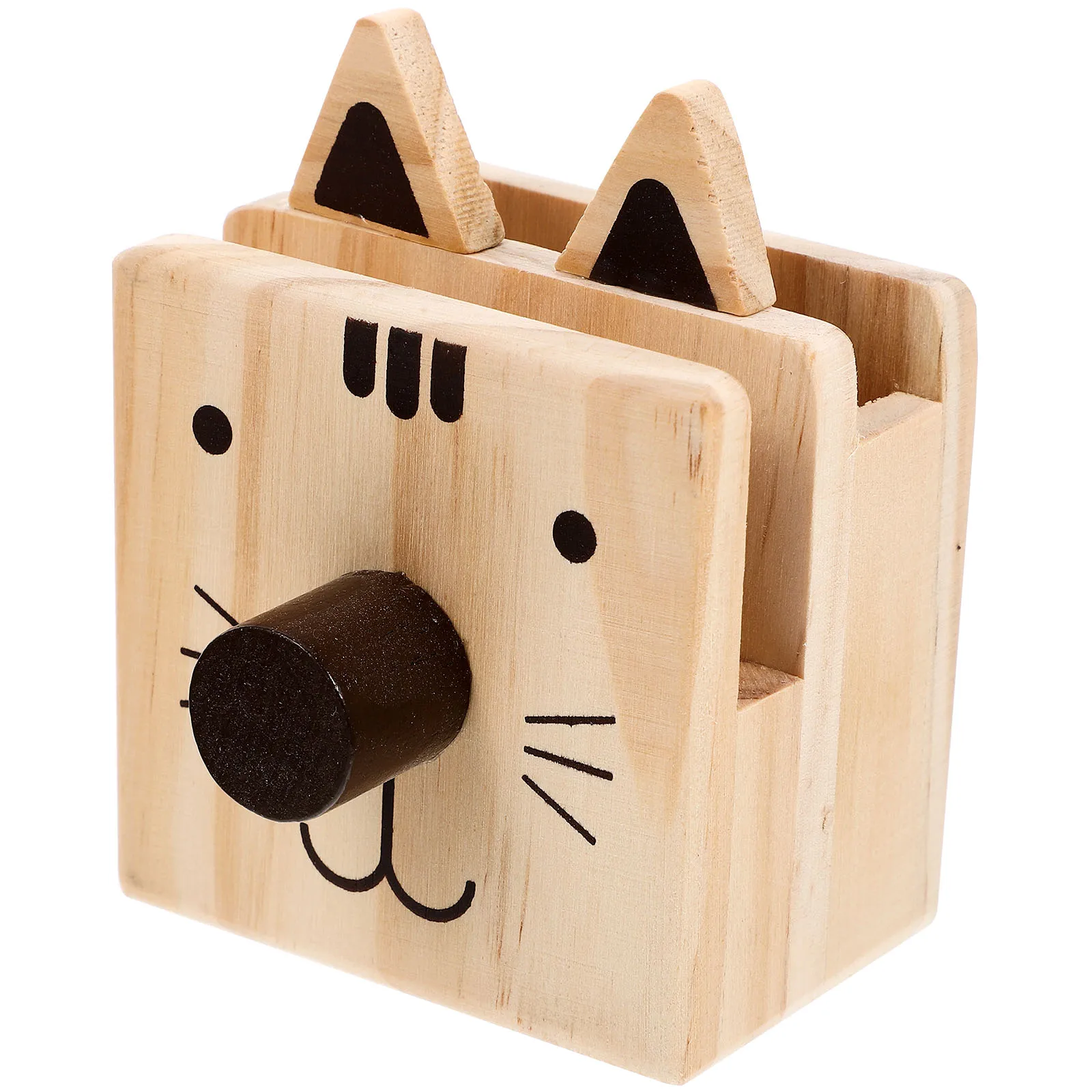 

Cute Cartoon Animal Eyeglass Pen Holder Multi-Functional Desk Organizer Pencil Container Wood Storage Eyeglass Holder for Desk