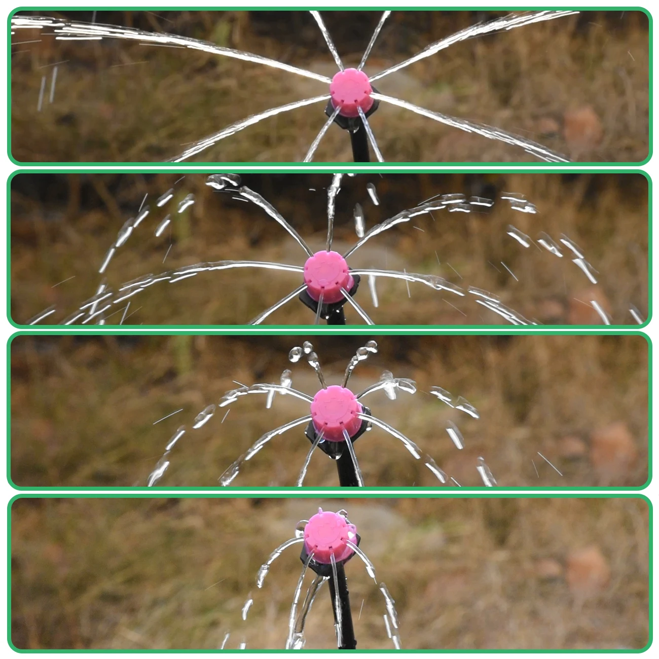 KESLA 50M-5M DIY Automatic Drip Irrigation Watering System Garden Hose Micro Drip Watering Kits with Adjustable Drippers