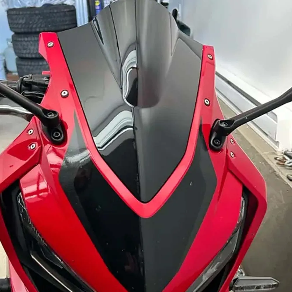 Windshield Double Bubble Wind Deflector Front Fairing For HONDA CBR650R CBR CB 650R 650 R 2019~2025 2026 2024 2023 Motorcycle