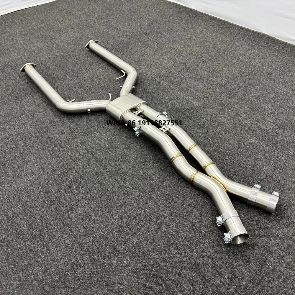 304 Stainless Steel Exhaust Pipe Midpipe for  X3M/X4M F97/F98 3.0T Midpipe Racing Performance Exhaust