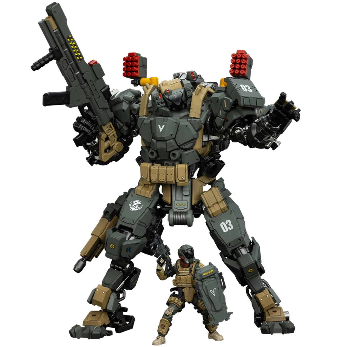 

HIPLAY JOYTOY Battle For the Stars Tyrant-03 Tactical Type 1/18 Action Figure