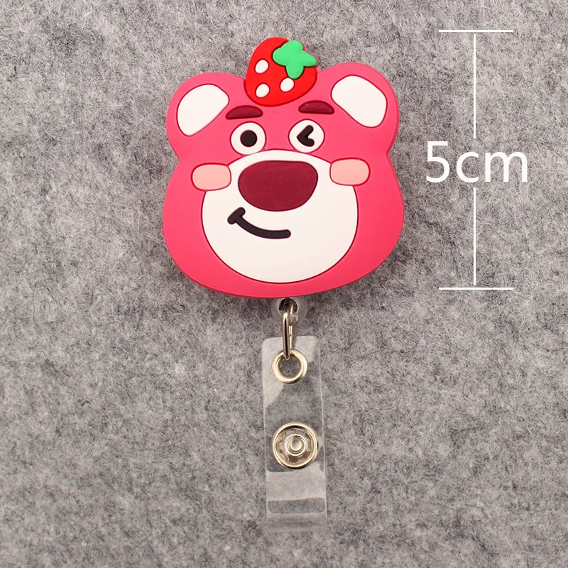 The New Large Size Cartoon Friend Retractable Badge Reel For Nurse Doctor Card Holder Office & Hospital Supplies