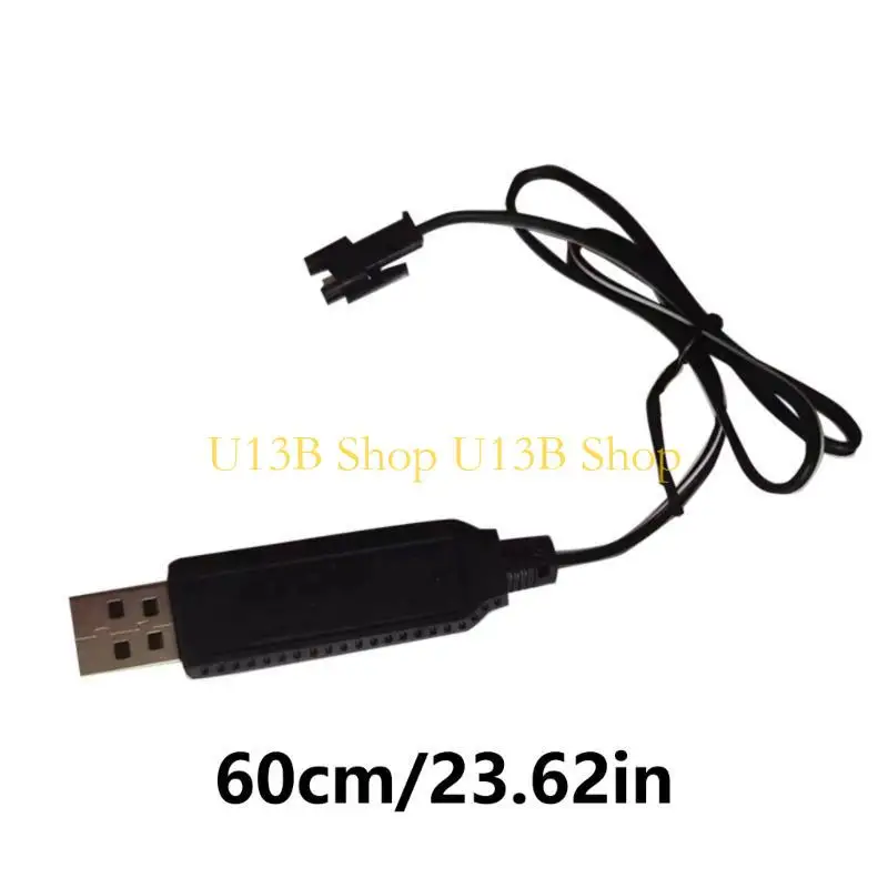 U13B 18650 리튬 배터리 충전기 케이블 3.7V 원격 차량용 전진 케이블