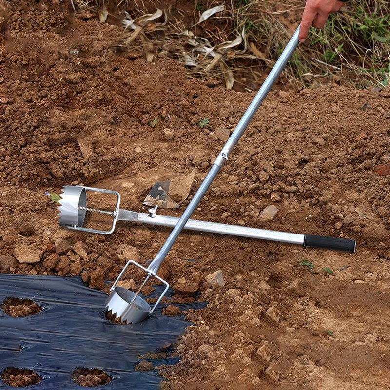 1 قطعة المعادن دائم الدفيئة فيلم الناخس بسيط البستنة أداة مجموعة البلاستيك فيلم أداة ثقب لصيانة الدفيئة