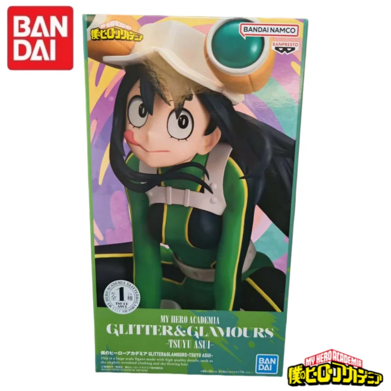 Auf Lager 100 % Original Bandai Banpresto Glitter & Glamours Boku No Hero Academia Asui Tsuyu Collection Series Anime Figur