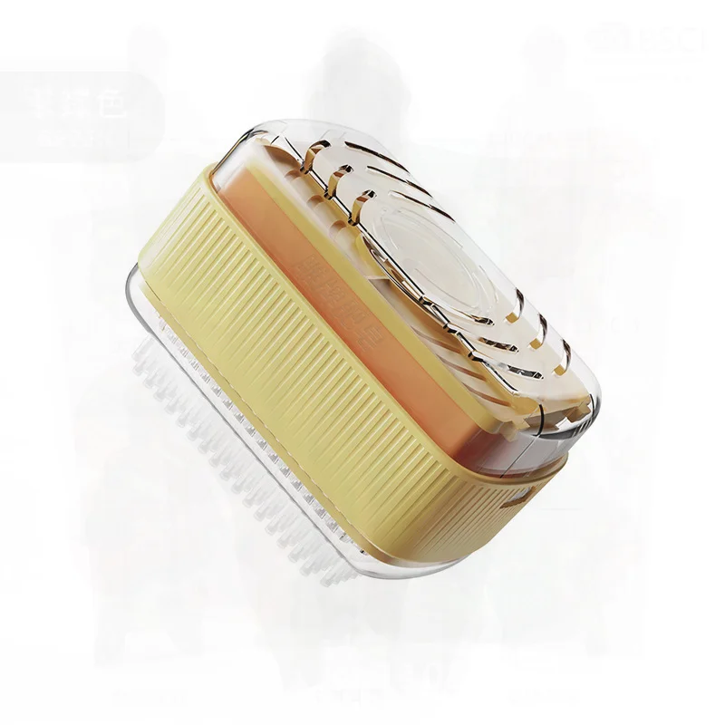 Multifunctional Soap Foaming Box Hands-Free Storage with Laundry Brush PP PS ABS Drain Storage Roller Available in Multiple