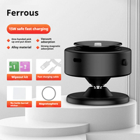 15W Car Wireless Charging Bracket Vacuum Adsorption Magnetic Suction Ultra-Stable Suction Cup Home And Car Dual-Use For IPhone16