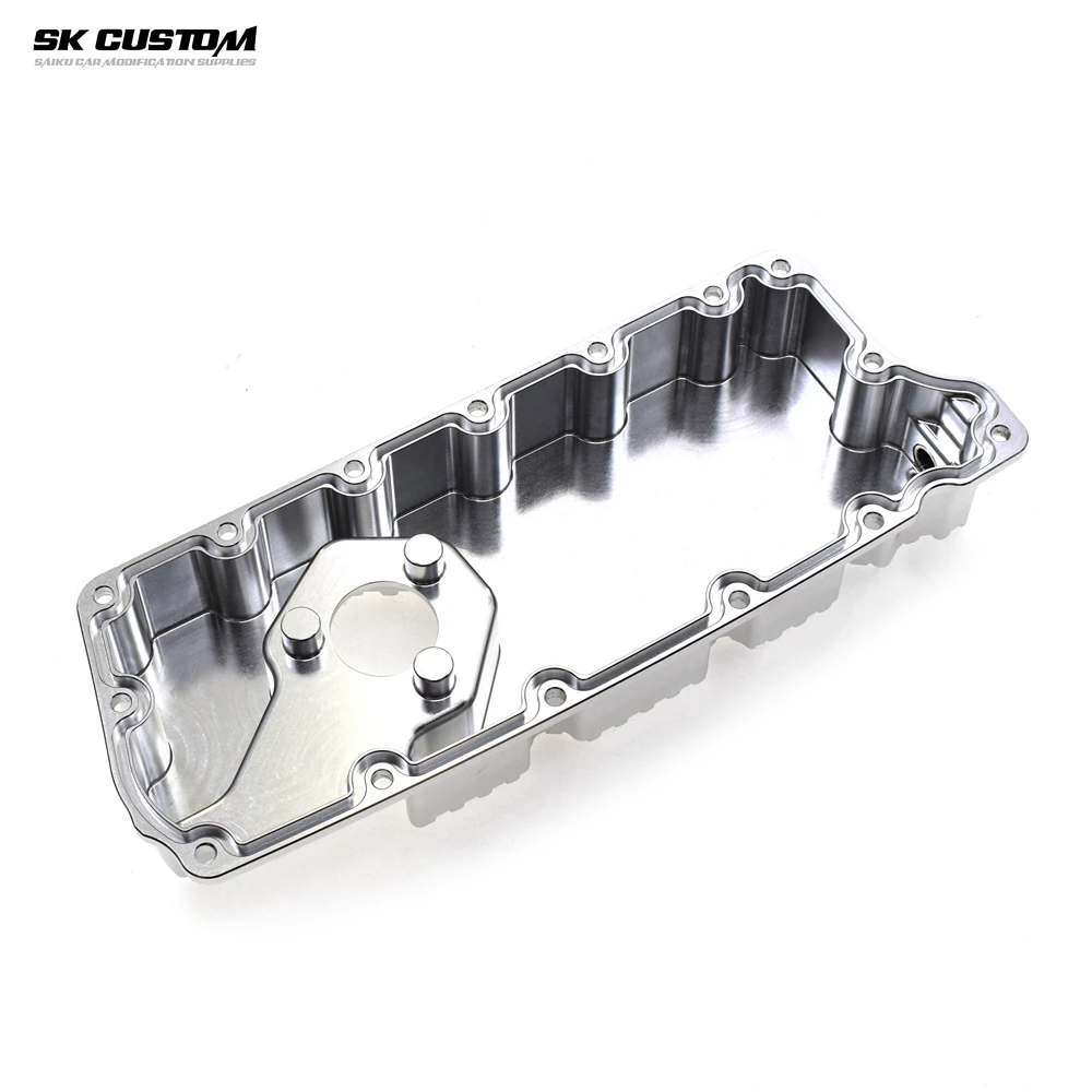 

Подходит для Mercedes-Benz C63 AMG W205 W213 W222 C205 E63 G500 W463 S63 S560 X222 Модифицированный с ЧПУ масляный поддон из кованого алюминиевого сплава