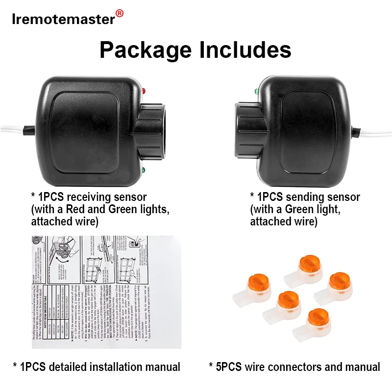 Imagem -03 - Beam Eyes para Garagem Linear Porta Abridor Sensores de Segurança Hae00002 Lso50 Ldo33 Ldo50