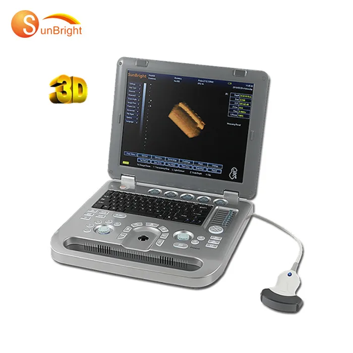 Portable high digital color Doppler ultrasound system ecografo similar mindray dp 30