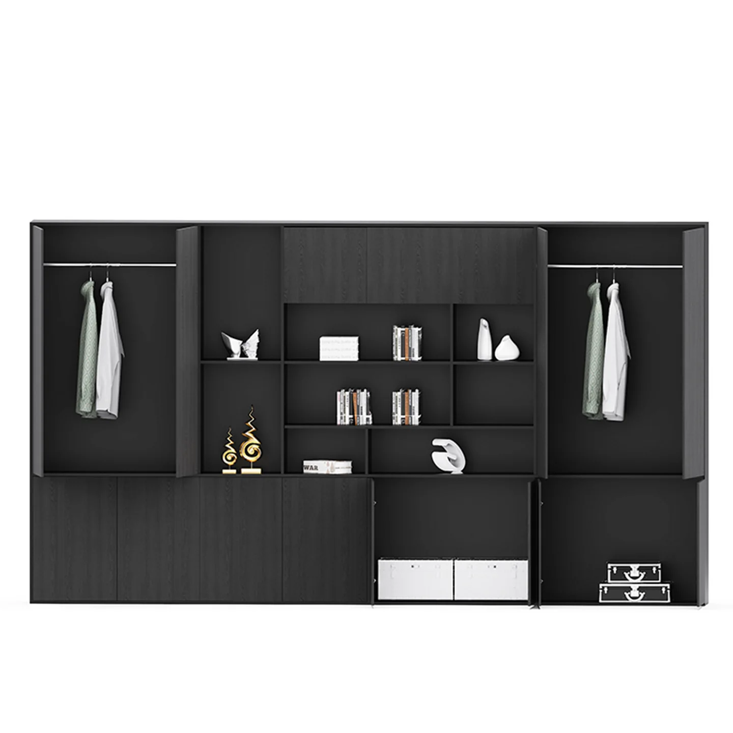 Office filing cabinets, archives, bookshelf finishing and storage, office furniture, thickened multi-layer shelves
