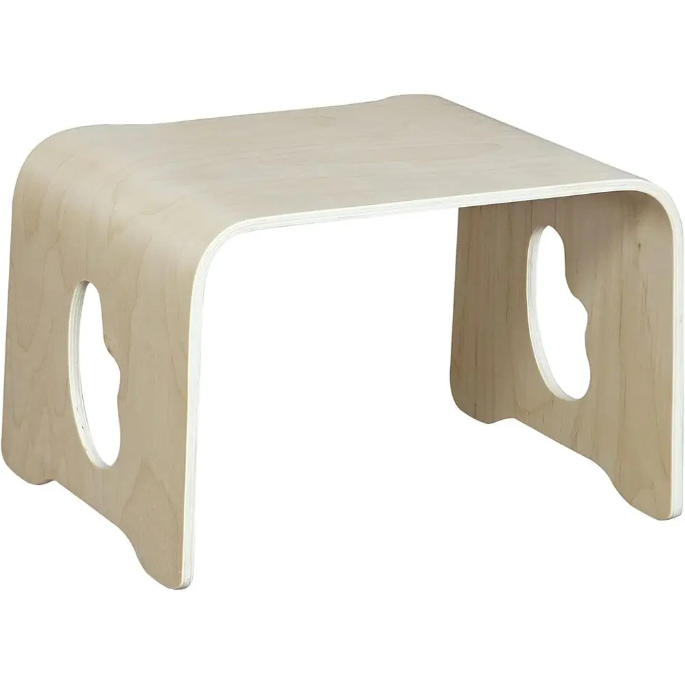 

Ergonomic Kids Lap Desk Set, Portable Activity Table, Breakfast/Bedtime Desk, Natural Wood [Set of 4]