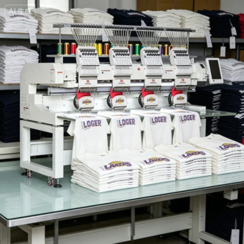 Single Head 1200 RPM High-Speed Computerized Embroidery Machine for All Sorts of T-Shirt, Shirt and Cap Embroidery