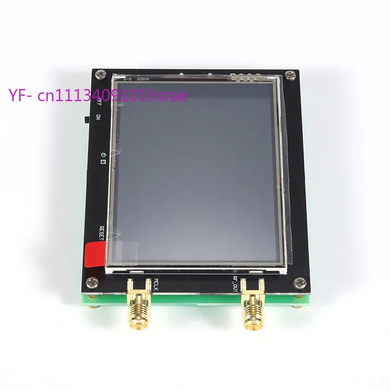 MAX2870 RF Signal Generator Module, 23.5MHz–6000MHz High Stability Frequency Synthesizer with LCD Touch Screen
