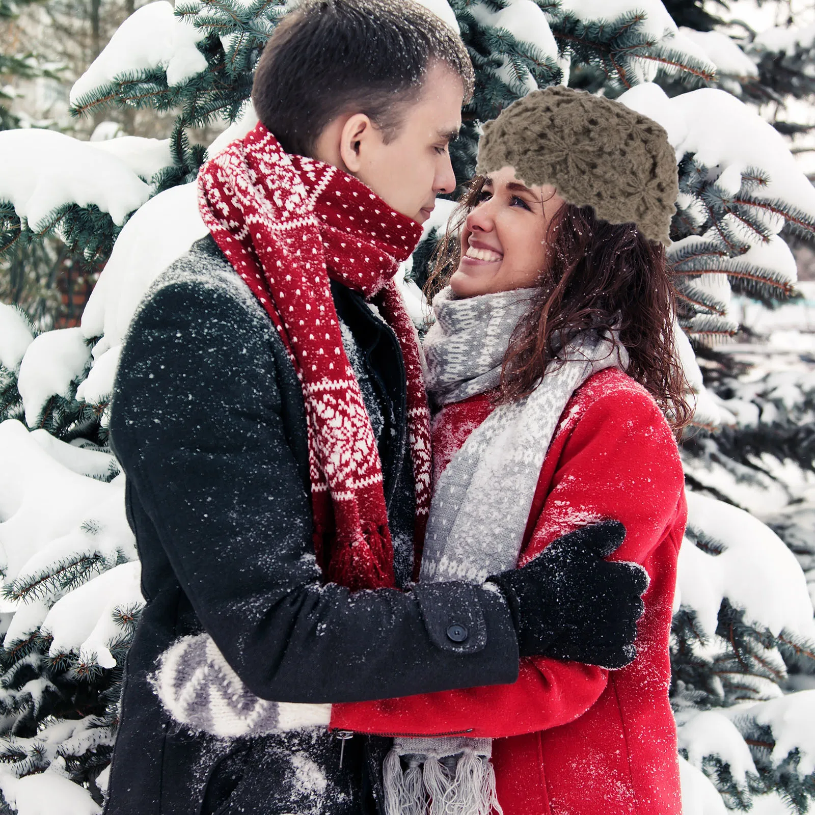 قبعة بيريه محبوكة دافئة للنساء على شكل زهرة مجوفة، قبعة شتوية مريحة وخفيفة الوزن للمشي لمسافات طويلة والتخييم والرياضات