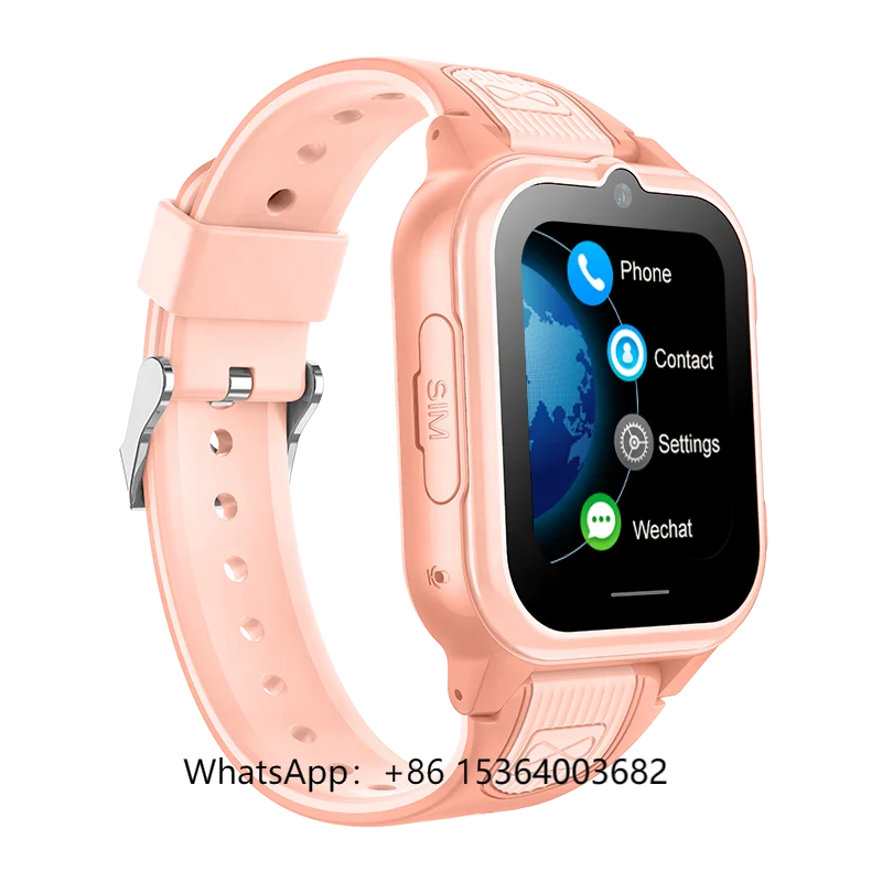 

TJXL-Wonlex NEWEST RTOS Cheap Smaller Size SOS Voice Chat Video Call Kids 4G Smart Watch GPS Tracker CT21