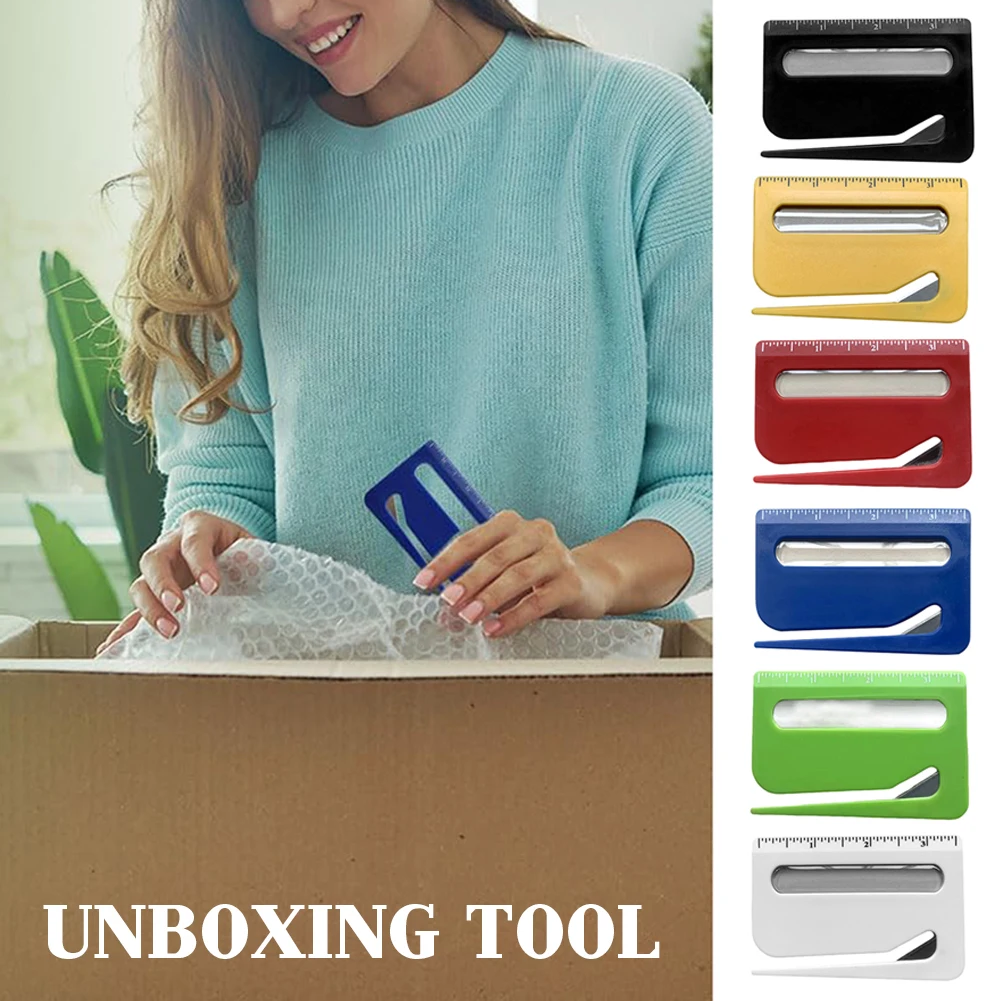 Открывалка для букв, резак с линейкой/лупой, легкая удобная ручка, открывалка для упаковки для офиса/дома