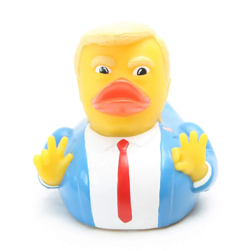 Baby Bath Toys Trump Rubber Squeak Bath Duck Baby Bath Duckies - for Kids Gift Birthdays Baby Showers Bath Time