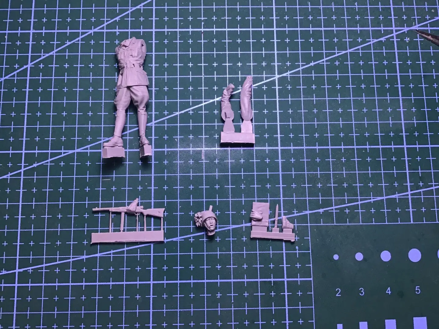 1/35 Resin Model Figure GK,Italy , Unassembled and unpainted kit
