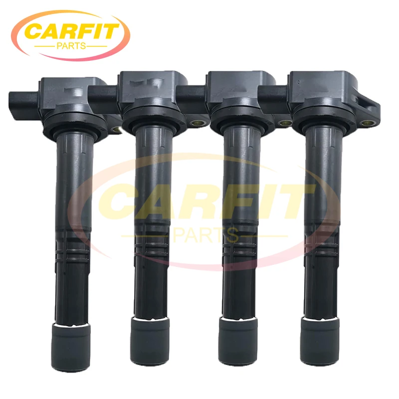 

4Pcs 30520-PNA-007 30520PNA007 30520PMA007 30520PRAA01 30520RAA007 UF311 Ignition Coils For Honda Civic CR-V Element 2002-2006