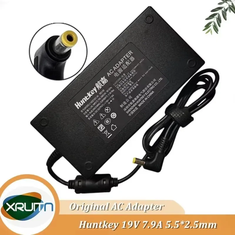 Genuine Huntkey HDZ1501-3A 19V 7.9A 150W Universal Laptop AC Adapter Gaming Notebook Charger Projector Power Supply Original