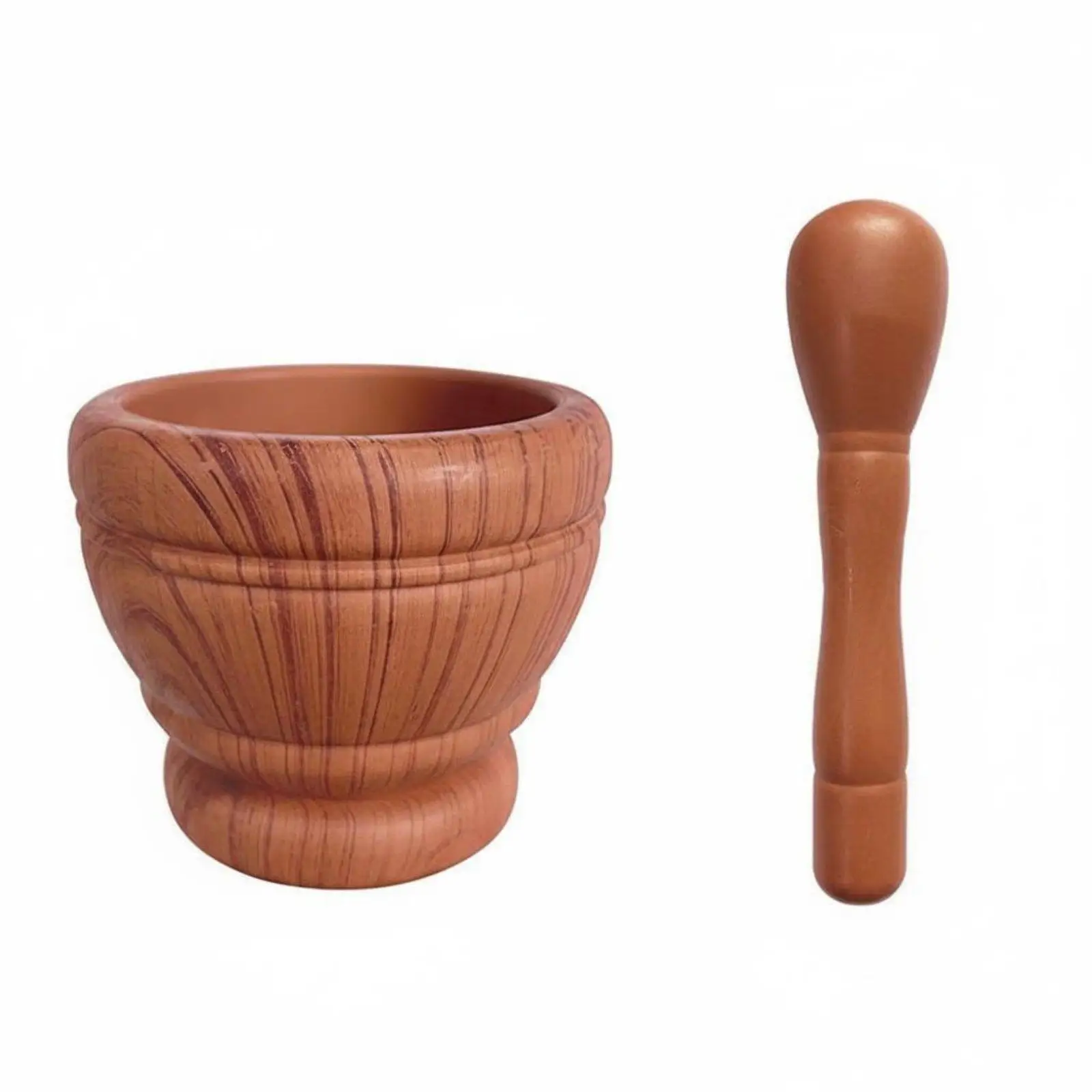 Garlic Grinder Manual Spice Garlic Mortar Pestle for Pepper Herbs Grinding Kitchen Tool view 2