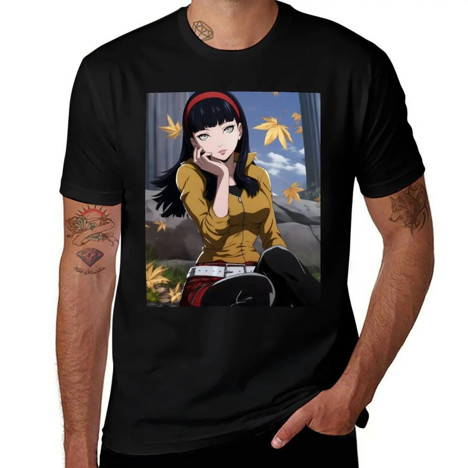 

Yukiko Amagi - 9 T-Shirt new edition man clothes customs sweat plain t shirts men